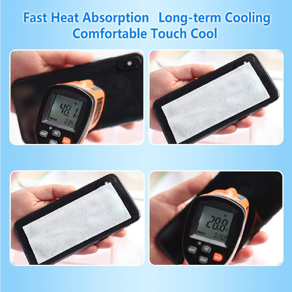 ❄️ HEATWOLF® Cooling Gel Patches – 10-Pack | Instant Cooling Relief for Kids & Adults | Great for Hot Weather, Fever Discomfort & Headaches