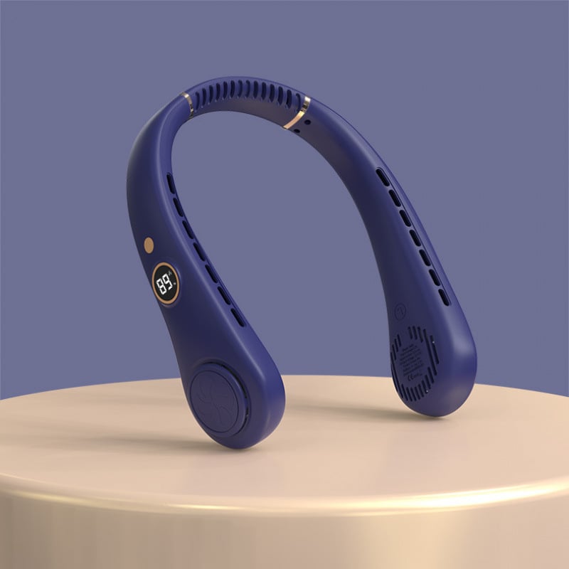 Last Day 49% OFF🔥🍃 Portable Bladeless Neck Fan