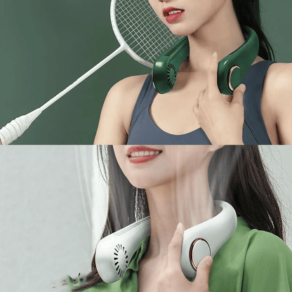 🔥Last Day 49% OFF🔥🍃 Portable Bladeless Neck Fan
