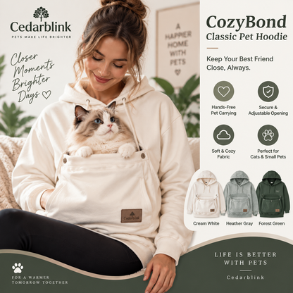 Cedarblink® CozyBond Classic Pet Hoodie