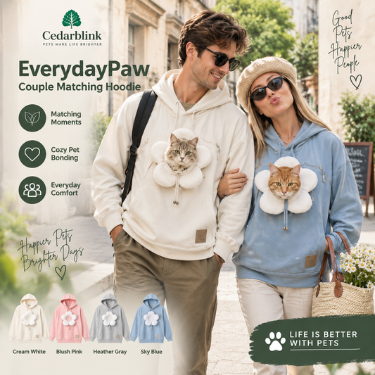 Cedarblink EverydayPaw Couple Matching Hoodie