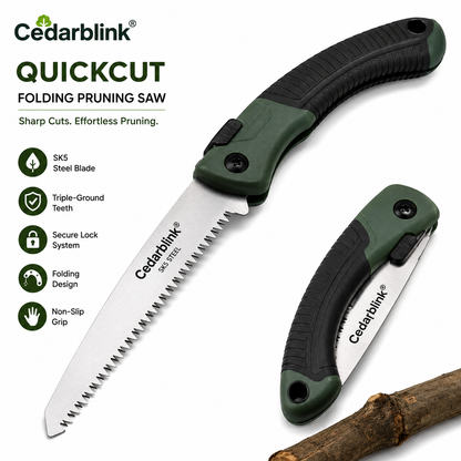 Cedarblink® QuickCut Folding Pruning Saw