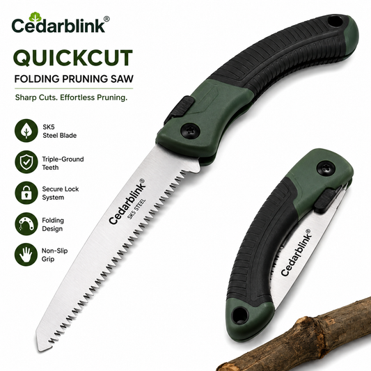 Cedarblink® QuickCut Folding Pruning Saw
