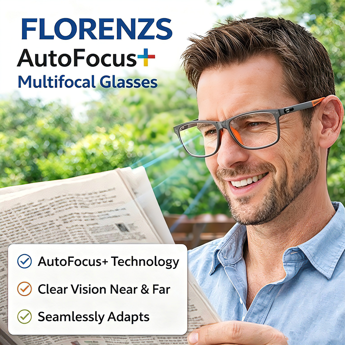 Almost Gone-🔥Vision AutoFocus+ Multifocal Glasses