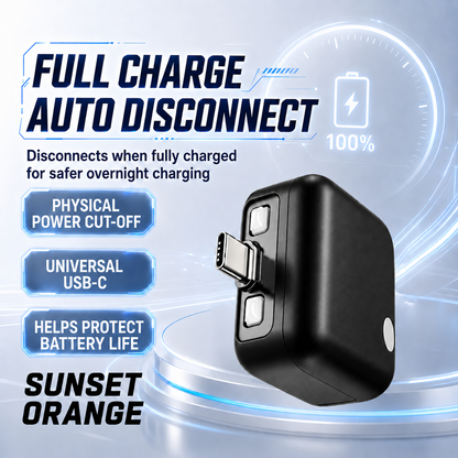 140W TYPE-C AI Smart Auto Power-Off Charging Protector