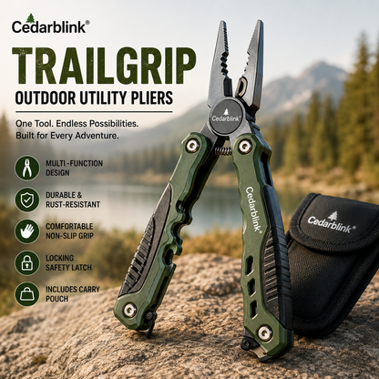 Cedarblink® TrailGrip Outdoor Utility Pliers