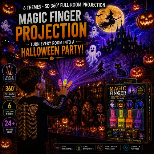 IEY® 𝟐𝟎𝟐𝟔 𝐇𝐚𝐥𝐥𝐨𝐰𝐞𝐞𝐧 𝐌𝐚𝐠𝐢𝐜 𝐅𝐢𝐧𝐠𝐞𝐫 𝐏𝐫𝐨𝐣𝐞𝐜𝐭𝐨𝐫 👀 𝟐𝟒+ 𝐒𝐩𝐨𝐨𝐤𝐲 𝐒𝐜𝐞𝐧𝐞𝐬 𝐀𝐜𝐫𝐨𝐬𝐬 𝟔 𝐈𝐦𝐦𝐞𝐫𝐬𝐢𝐯𝐞 𝐖𝐨𝐫𝐥𝐝𝐬 | 𝐋𝐢𝐦𝐢𝐭𝐞𝐝 𝐄𝐝𝐢𝐭𝐢𝐨𝐧