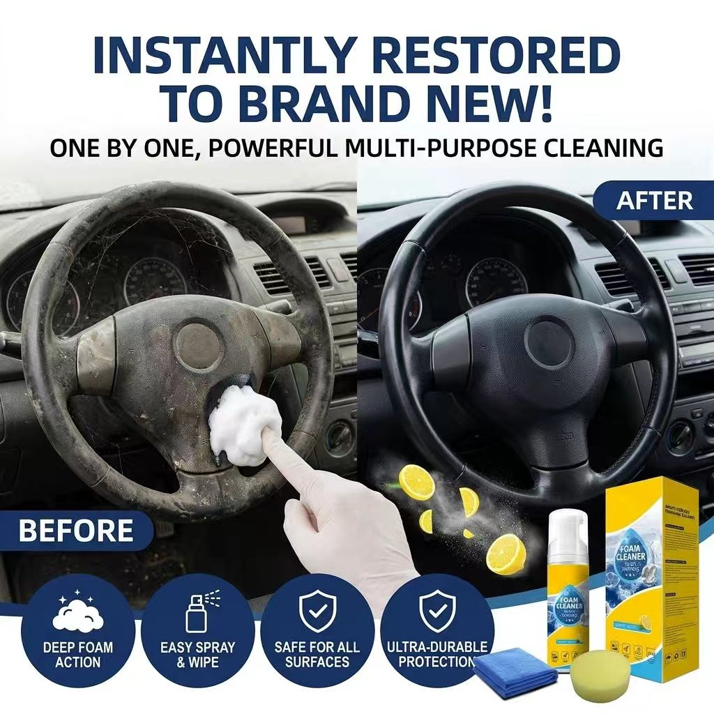 🔥Last Day 50% OFF💦 4-in-1 Multi-Enzyme Foam Cleaner