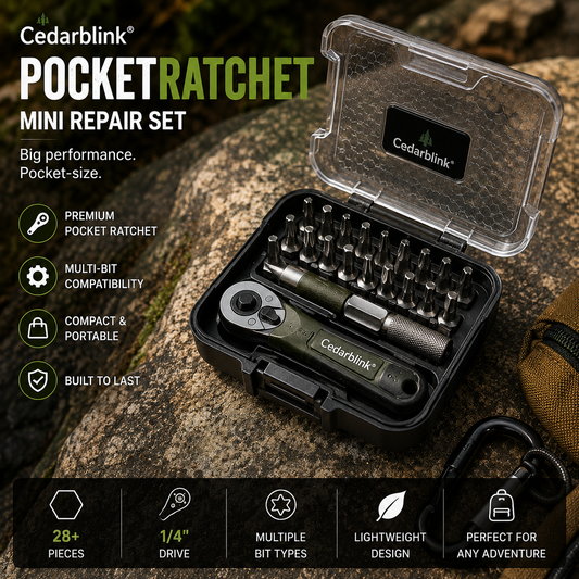 Cedarblink® PocketRatchet Mini Repair Set