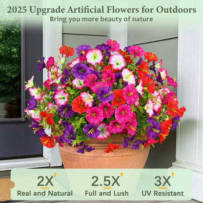 Last Day 60% OFF💥UV Resistant Artificial Petunias Flowers