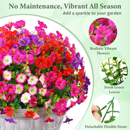 Last Day 60% OFF💥UV Resistant Artificial Petunias Flowers