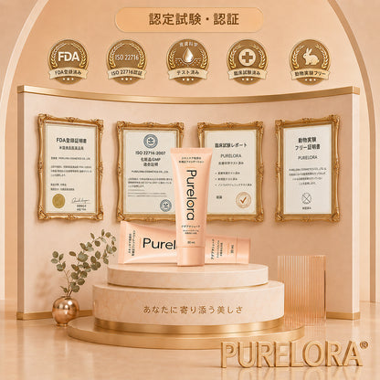 💖【公式ストア】PURELORA® アダプタシェード リキッドファンデーション —— スキンケア成分配合・肌色適応型ファンデーション