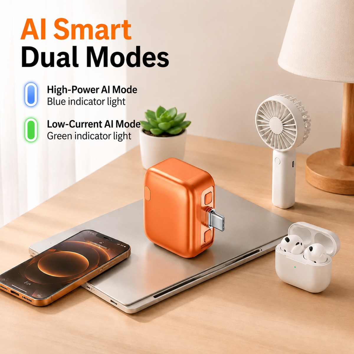 140W TYPE-C AI Smart Auto Power-Off Charging Protector