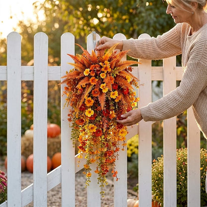 🔥On Sale Only Today 🍂 Artificial Fern for Autumn Outdoor Decor– Autumn Porch